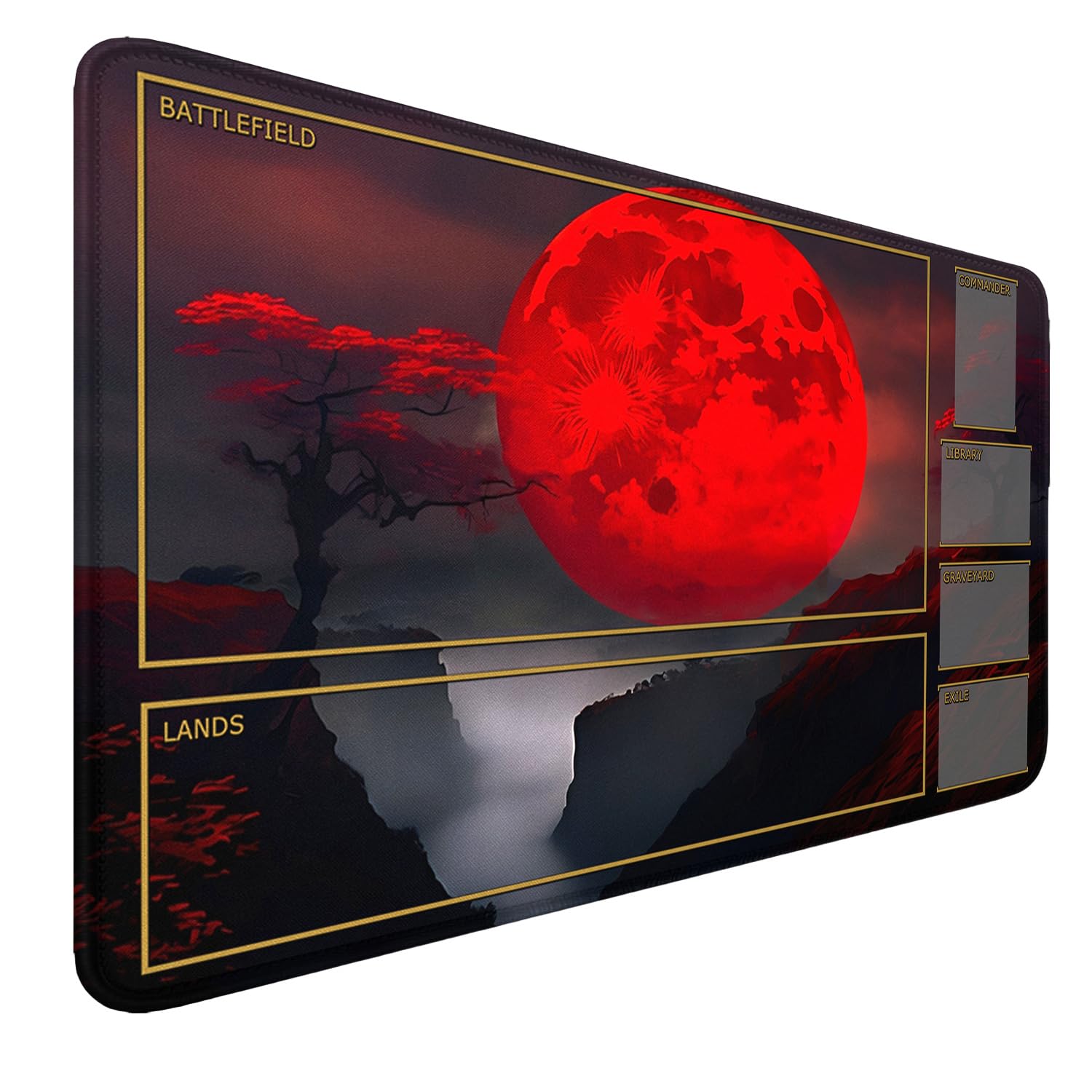 MTG Tapis De Jeu Pochette De Voyage Avec Cordon De Serrage Compteur