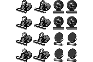 16-Pack Magnetic Picture Hold and Display Your Photos, Artwork & Paper Hassle Free!