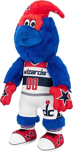 Miniatura 3 de Bleacher Creatures Washington Wizards G-Wiz - Figura de peluche de mascota de la NBA de 10 pulgadas, una mascota para jugar o exhibir