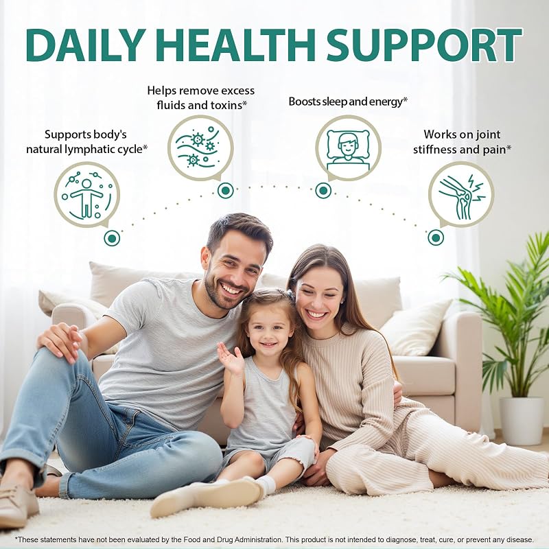 Lymphatic Drainage Supplements, Lymphatic Drainage Capsules for Immune image 6