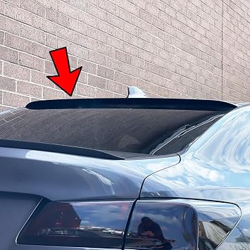 SpoilerKing Rear Window Roof Spoiler Visor 284R Compatible with Acura TLX 2015-2020