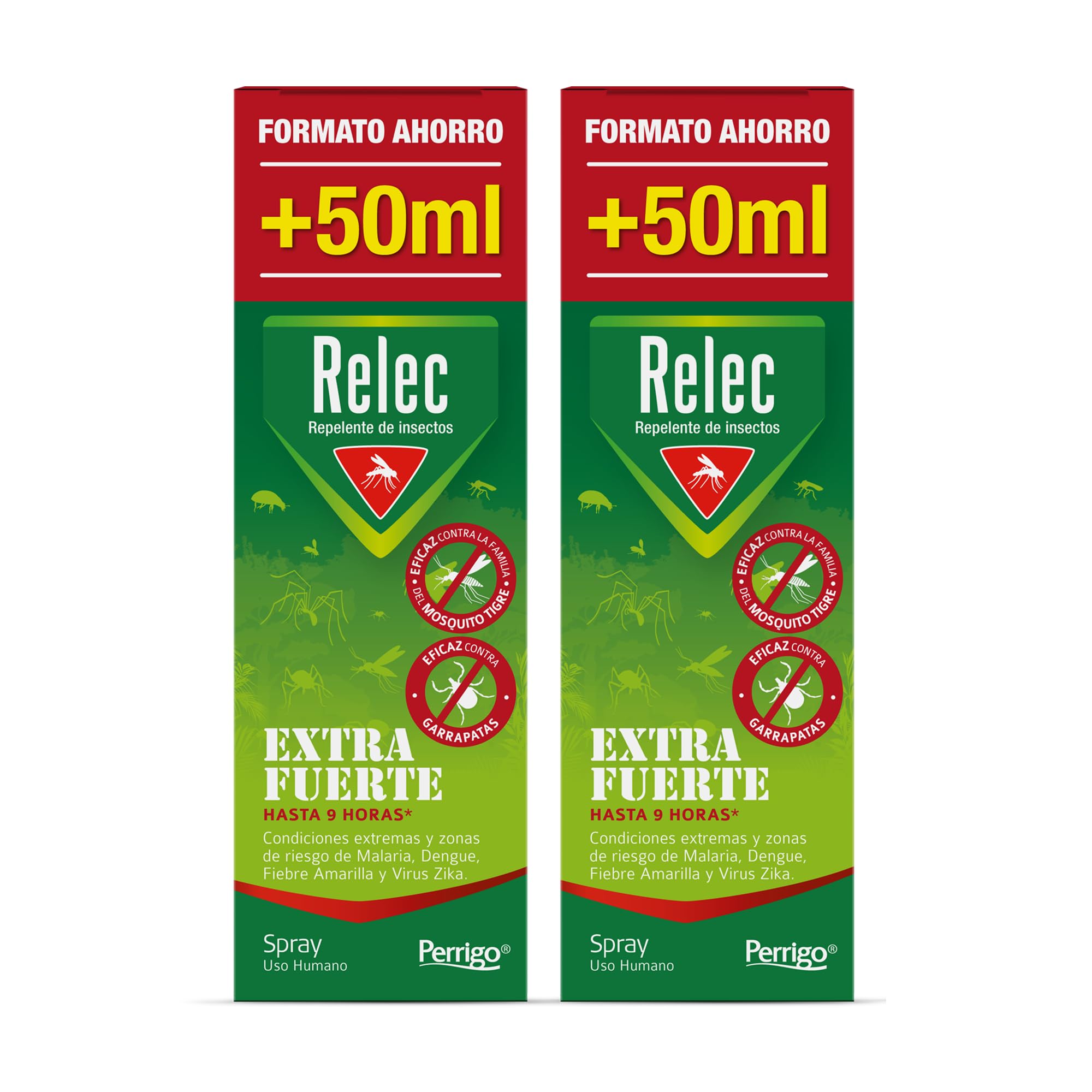 Relec Extra Fuerte Spray Antimosquitos, Repelente de Mosquitos 125ml, Eficaz Contra El Mosquito Tigre, Protección Contra las Picaduras de Mosquitos en Condiciones Extremas y Zonas Tropicales — view 8