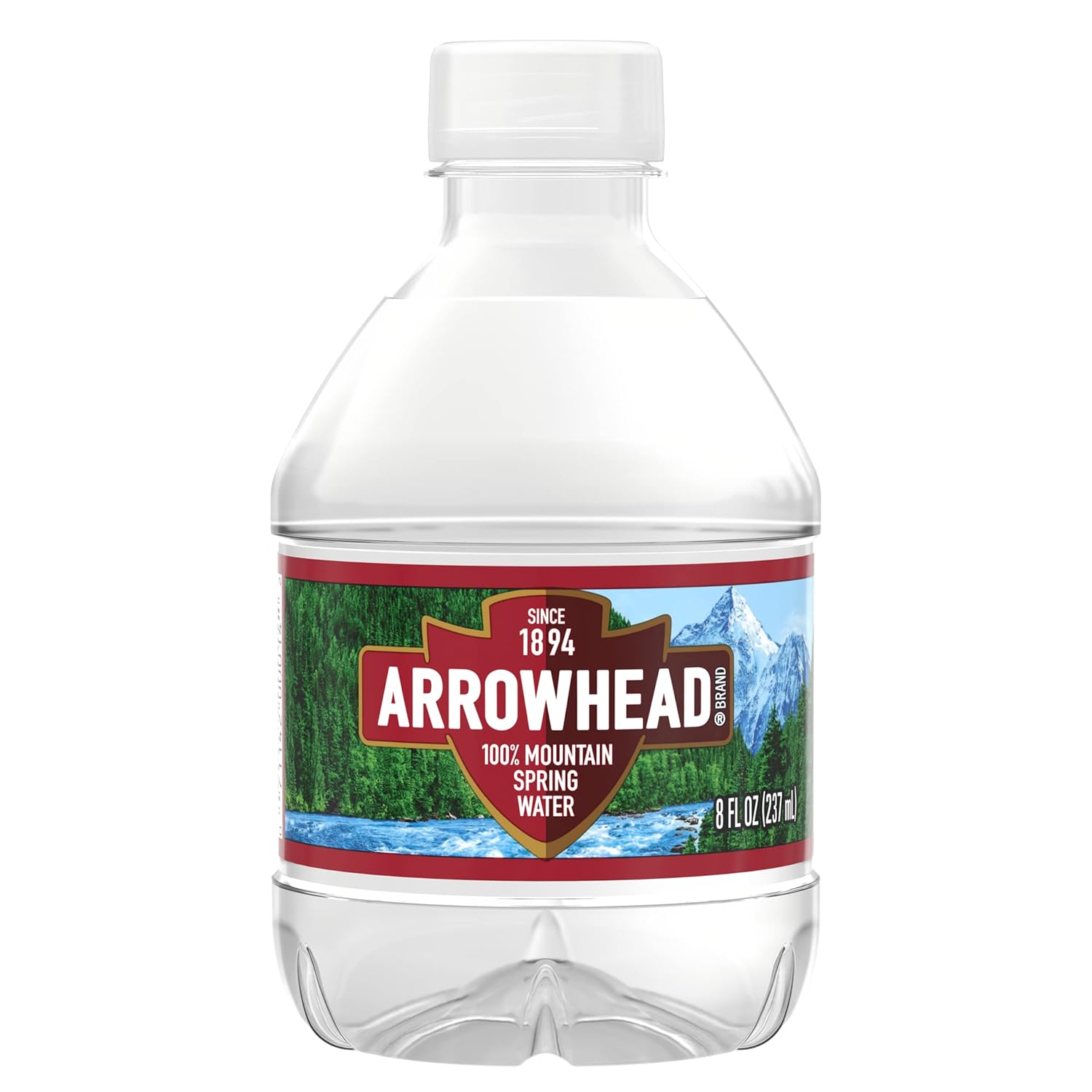 Arrowhead Spring Water Case Bundles (8 oz. Bottles - Case of 48 - 3 Cases), 8 Fl Oz (Pack of 96)