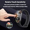 [4 Pack Screen Protector for Xiaomi Smart Band 10 9H Tempered Glass,3D Curved Full Coverage, Scratch Resistant,Easy Installation,9H Hardness