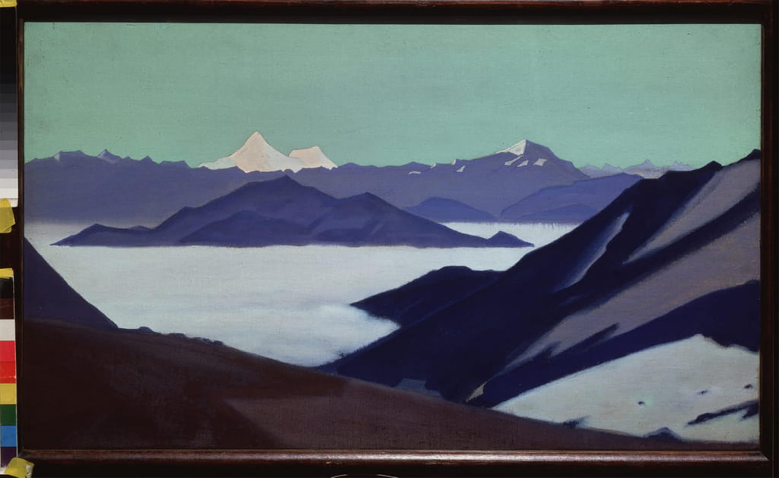 ARTXLXXBN Famous Painting Art Wall Decor Abstract Art Picture Himalaya by Nicholas Roerich Animal Pictures for Home Decor 60x90cm