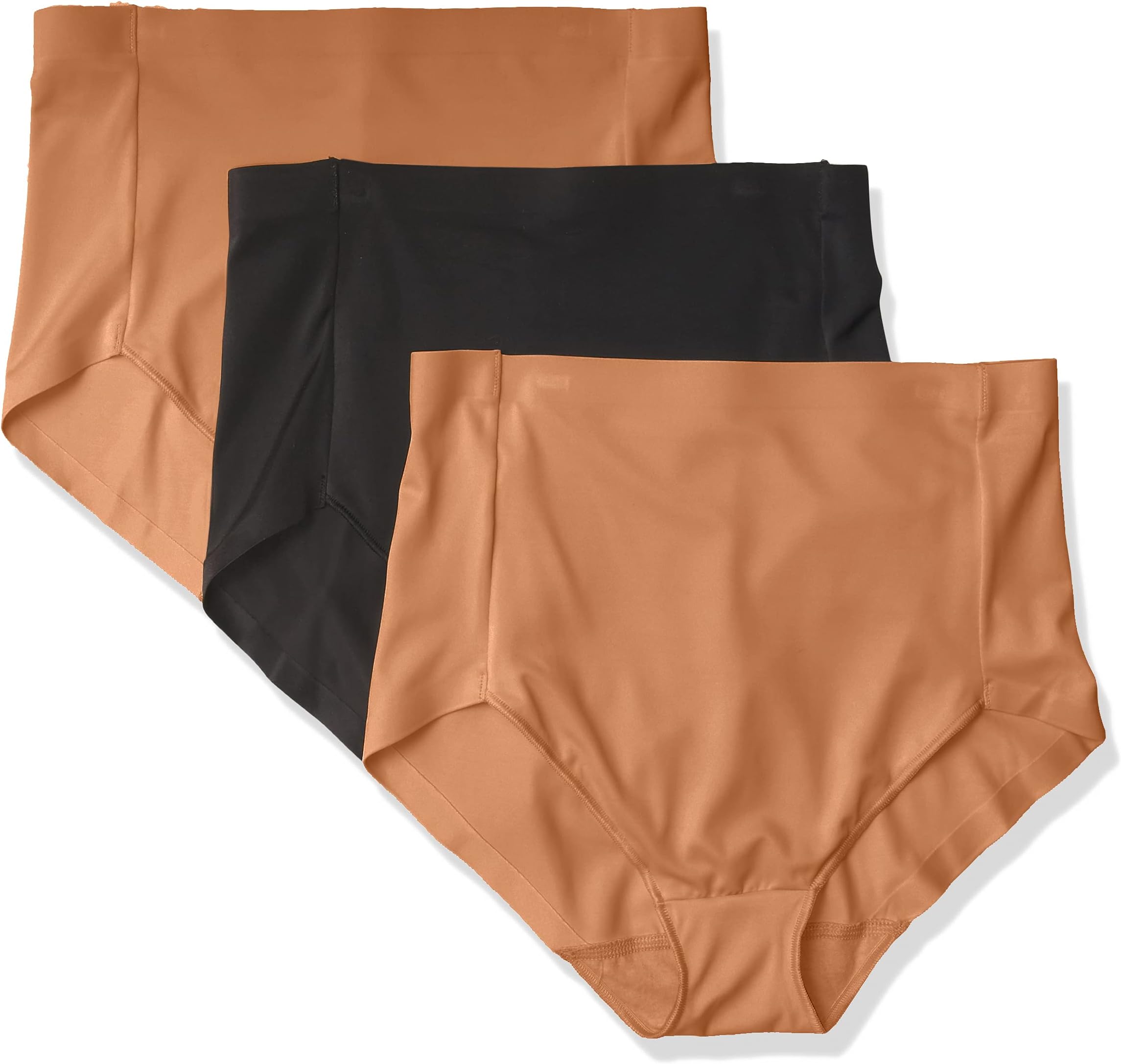 Hanes Women's Smoothing Shapewear Brief Mh0036 3-Pack