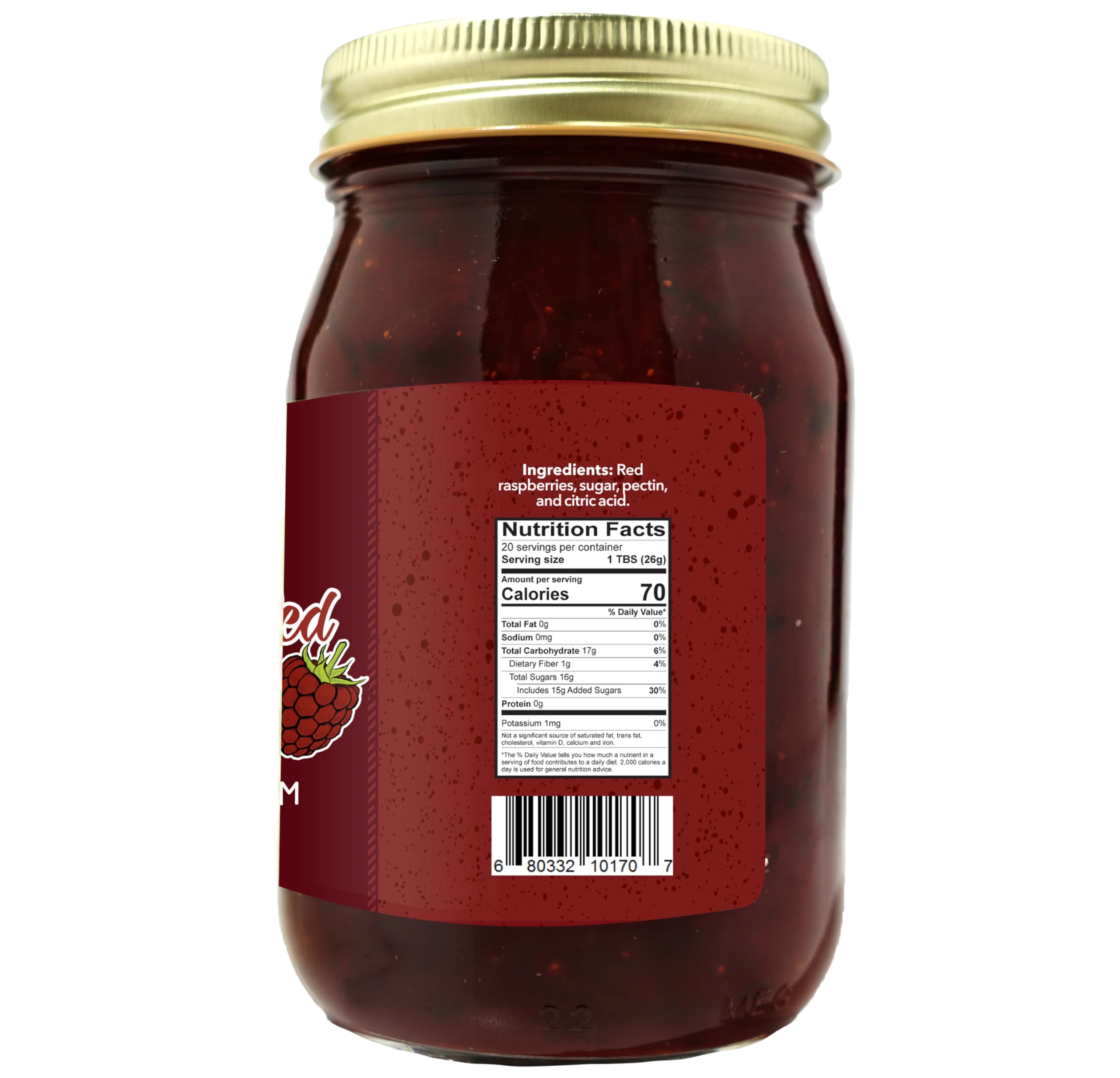 Amazon.com: Green Jay Gourmet Raspberry Jam – Sweet & Smooth All