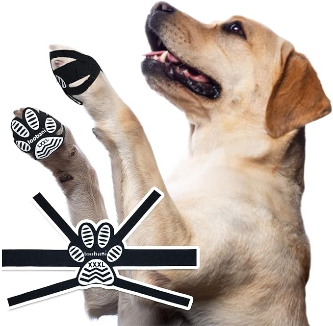 LOOBANI Dog Paw Pads NonSlip Paw Protector, Provide Strong