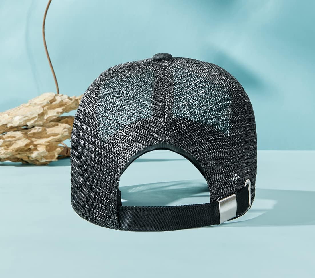 GEGEEN DOMOG Summer Baseball Cap for Men Plus Size Mesh Running Hats Breathable Outdoor Sports Quick Dry Hat - Image 5