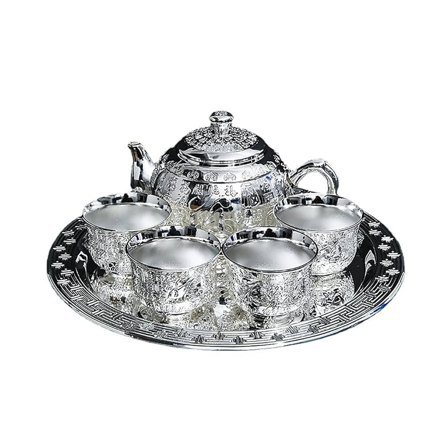 その他 Pure silver set. 20th century vintage Vtg Wallace EPNS 4 Piece Silverplate Tea Pot Set Silver