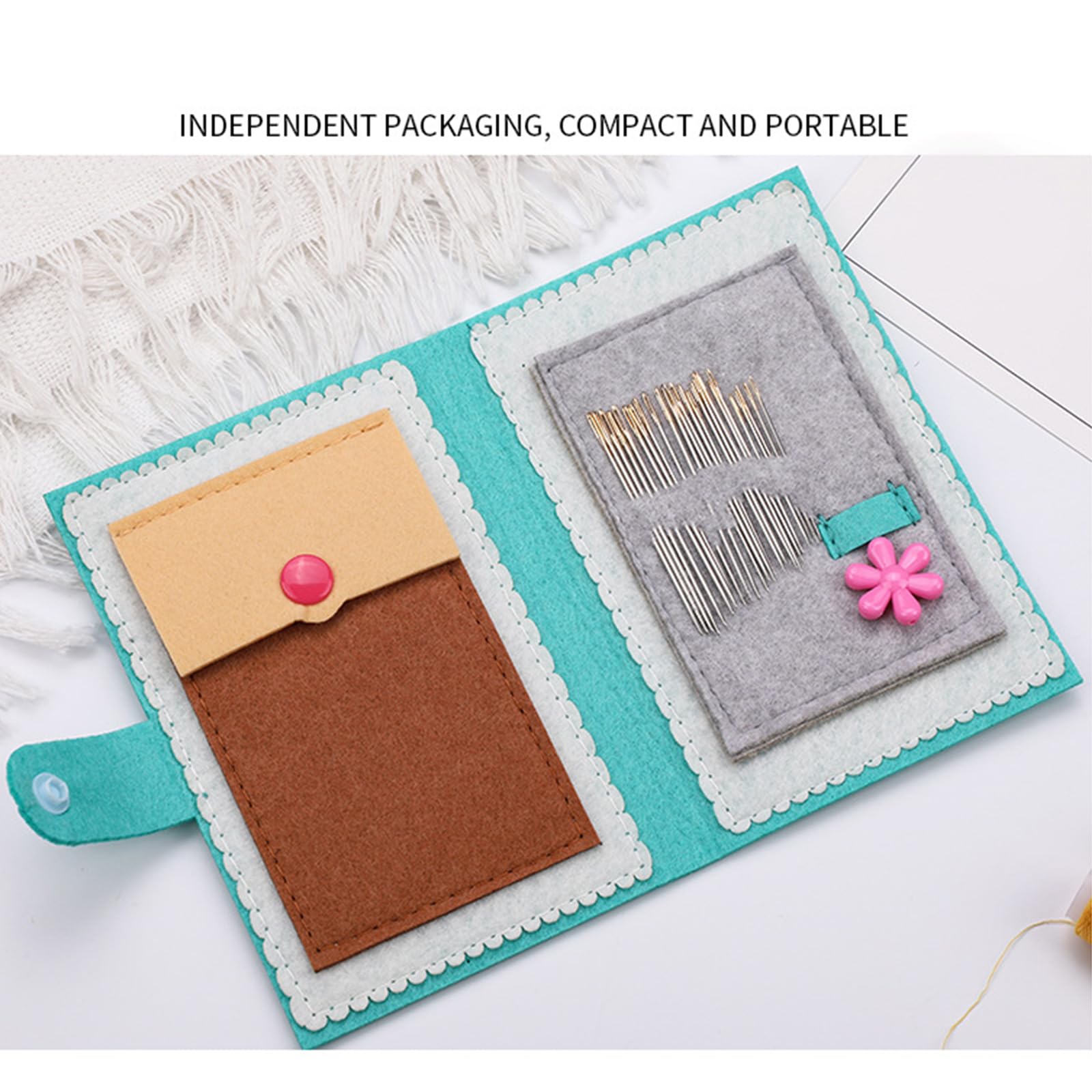 Stainless Steel Yarn Knitting Needle Sewing Needle Hand Crafting Knitting Weaving Stringing Needle For Crochet Projects