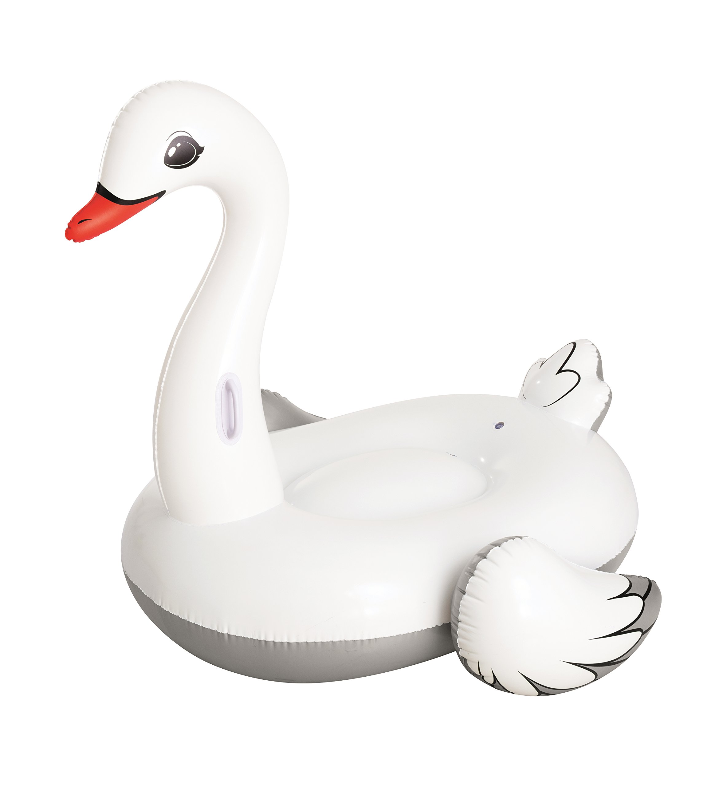 Bestway 4111 Supersized Swan Rider pływający zwierzak, 196 x 174 cm