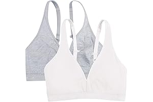 Women's 100% Pure Cotton Wirefree Bralette In Essential Neutrals