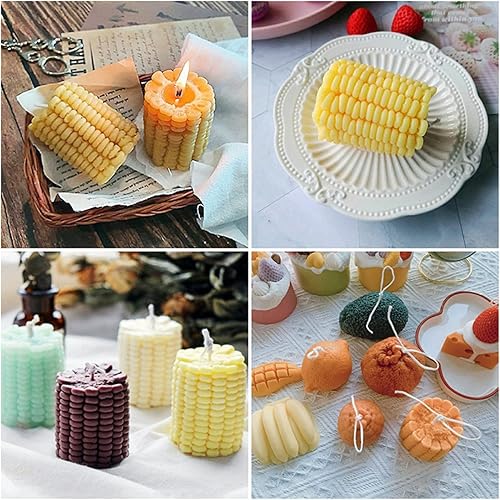 Miniatura 10 de Love Cylinder - Molde de de silicona para velas, molde de vela de pilar, herramienta de pastel de chocolate para jabón, crayón, cera, yeso, arcilla