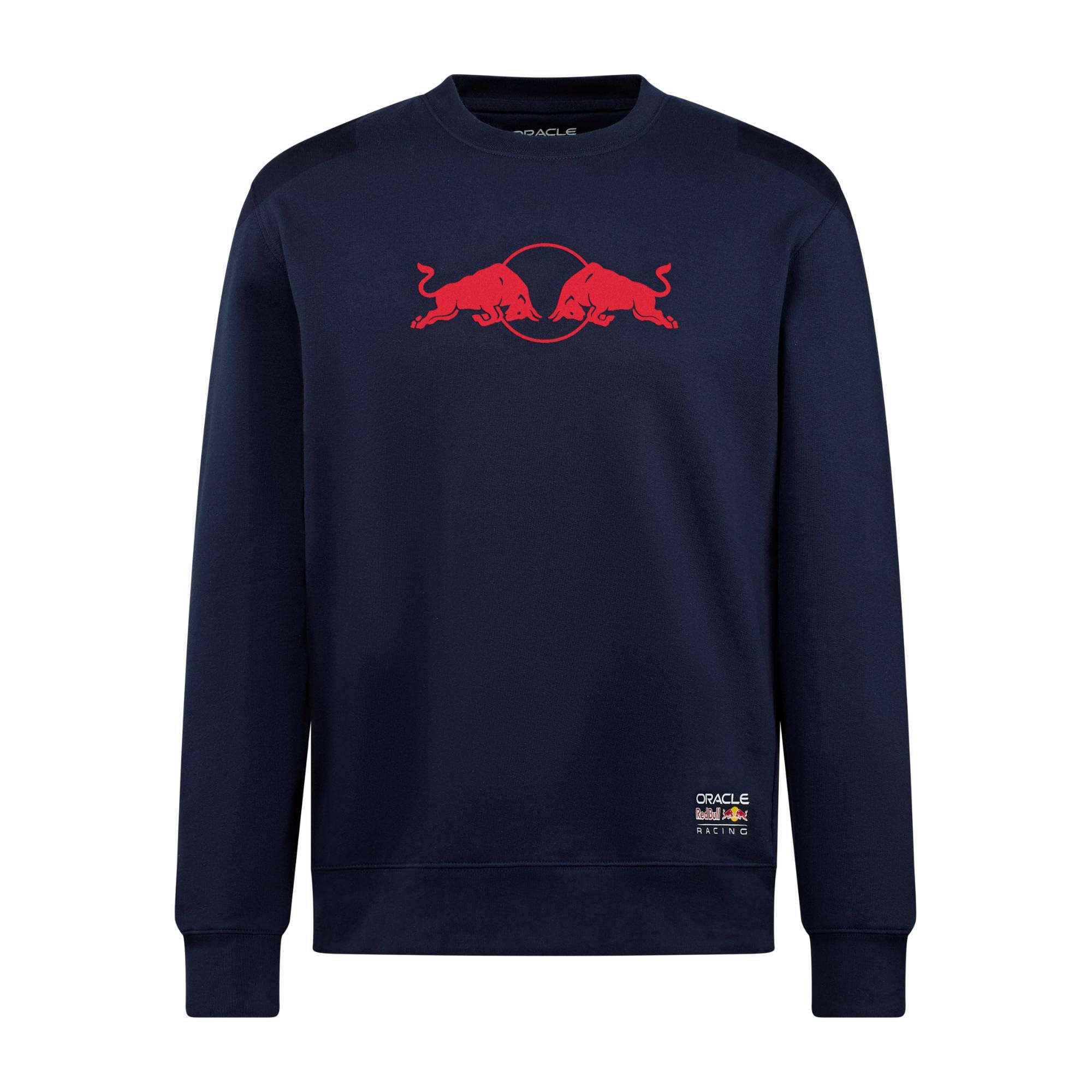 Red Bull ENERGY WEAR Oracle RB Racing Spark Sweater Navy | Offizieller Formel 1 Fanartikel - 100% Baumwolle - Motorsport - Merchandise