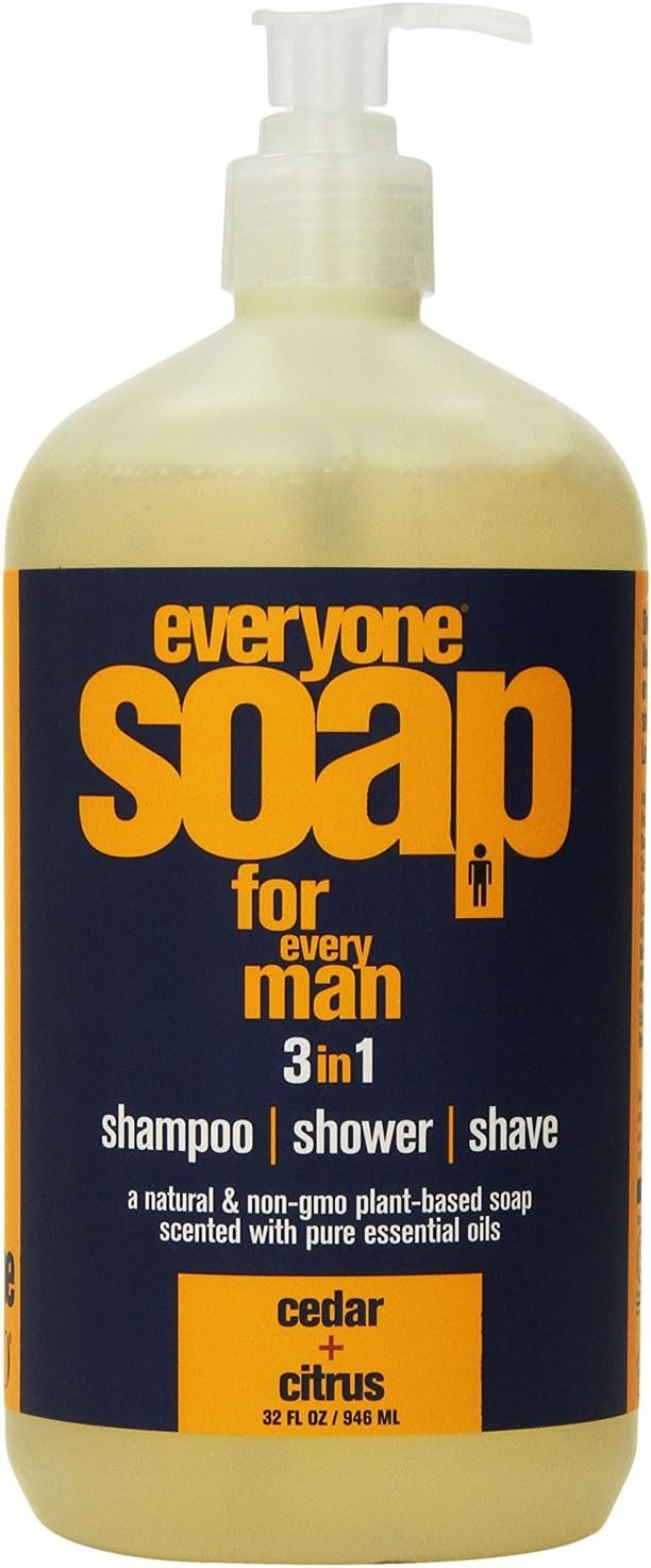 Everyone for Every Body 3in1 Soap for Man, Cedar and