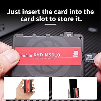 Amazon | Kiorafoto 10スロット MicroSD MSD Micro SDカード