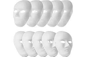 Blank White Mask: Unleash Your Imagination in Masquerade Mysteries