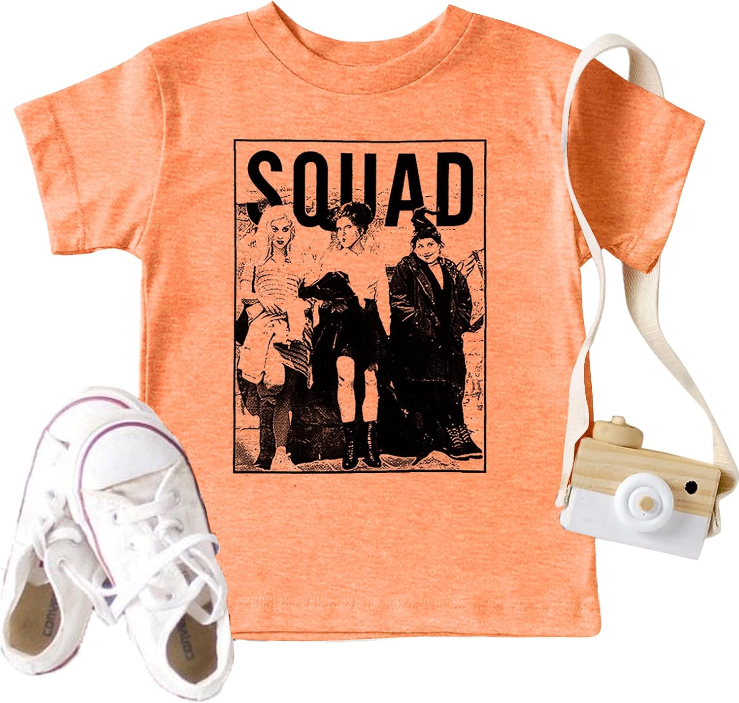 CAZYCHILD Hocus Pocus Shirt Toddler Boys Girls Halloween T-Shirts Sanderson Sisters Squad Graphic Tee Tops