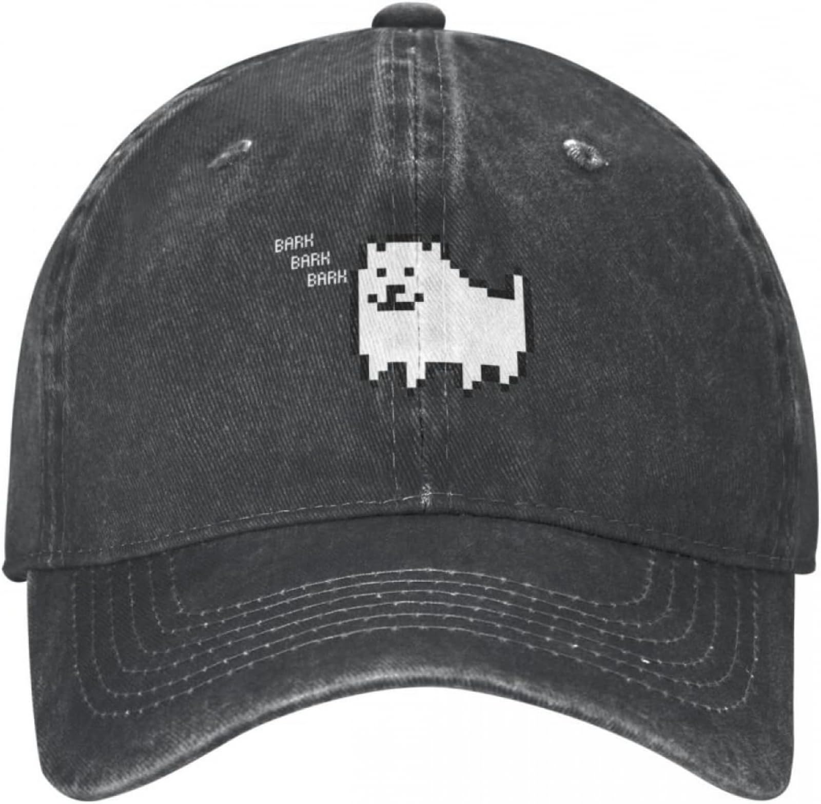 Nesyuff Unisex Multicoloured Baseball Cap Snapback Sun Hat Undertale Annoying Dog Baseball Caps Vintage Distressed Cotton Video Game Snapback Hat For Men Women Outdoor Summer Hats Cap For Men Women
