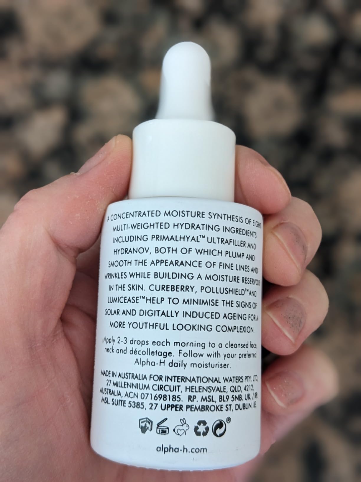 Alpha-H Hyaluronic 8 Super Serum For Your Face - Reduces the Appearance of Fine Lines, Plumps Skin & Boosts Hydration- Daily Hydration For All Skin Types - Vegan & Pregnancy Safe Hydrating Serum