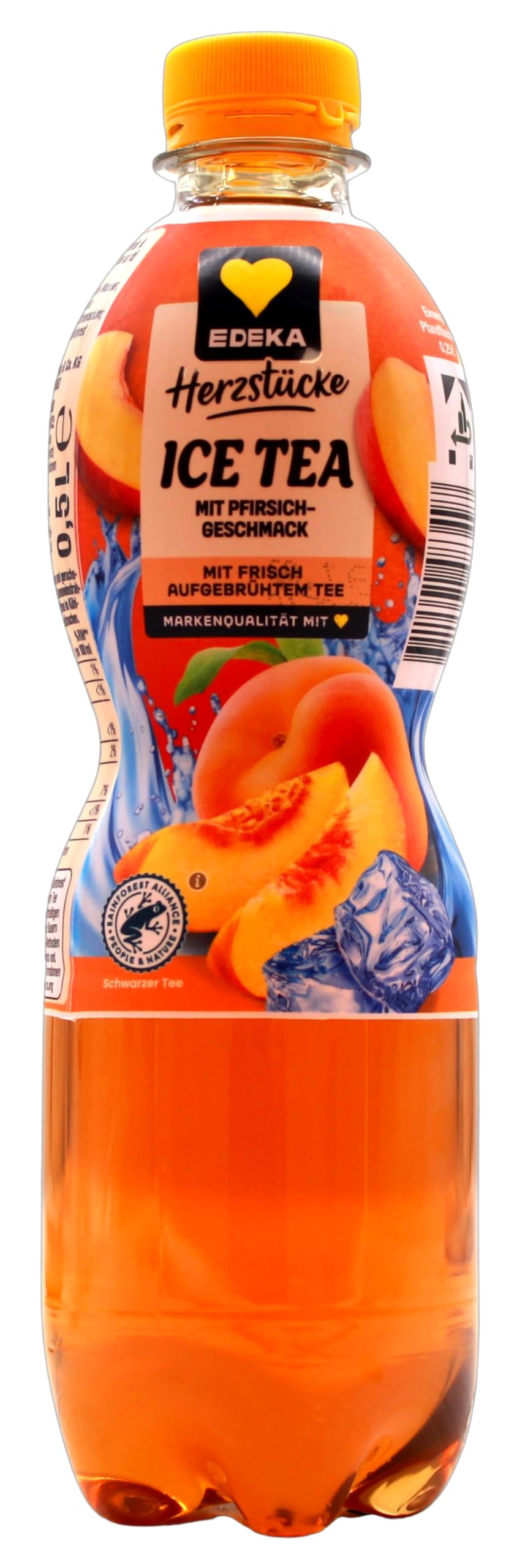 Herzstücke Ice Tea mit Pfirsichgeschmack, 24er Pack (24 x 0.5 l) EINWEG