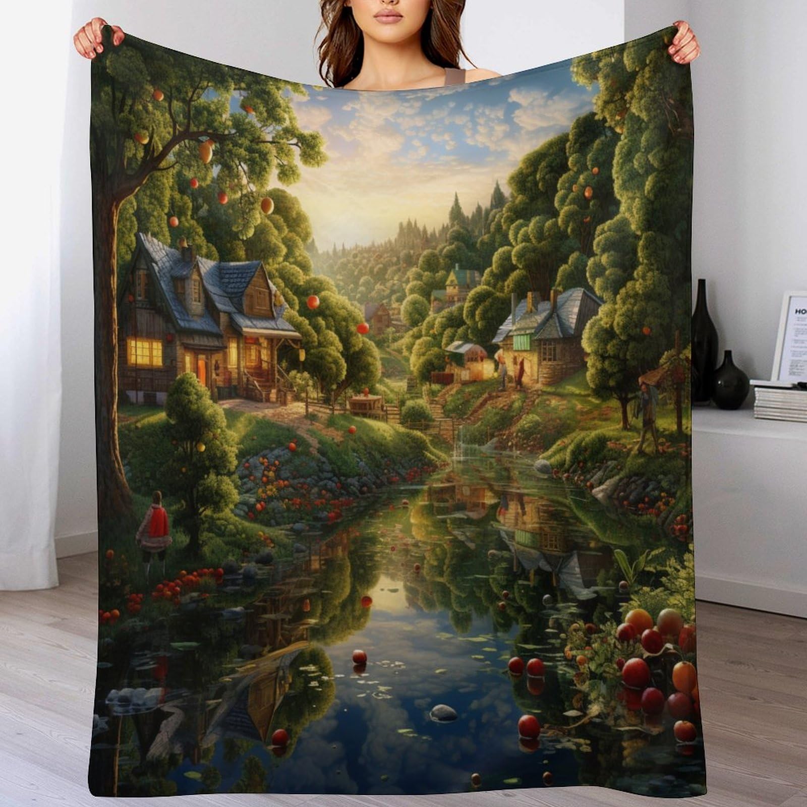 Couverture de salon flannel pour protéger le canapé et réchauffer vos nuits 150x200cm