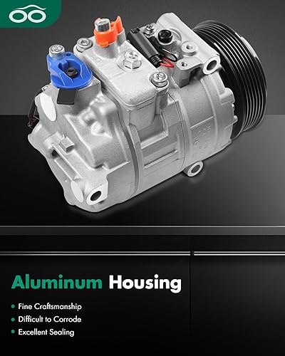 Miniatura 3 de SCITOO Compresor de CA apto para Mercedes-Benz C230 2.3L 2002, compresor de aire acondicionado para Mercedes-Benz CL500 5.0L 2001 2006 CO 11245C