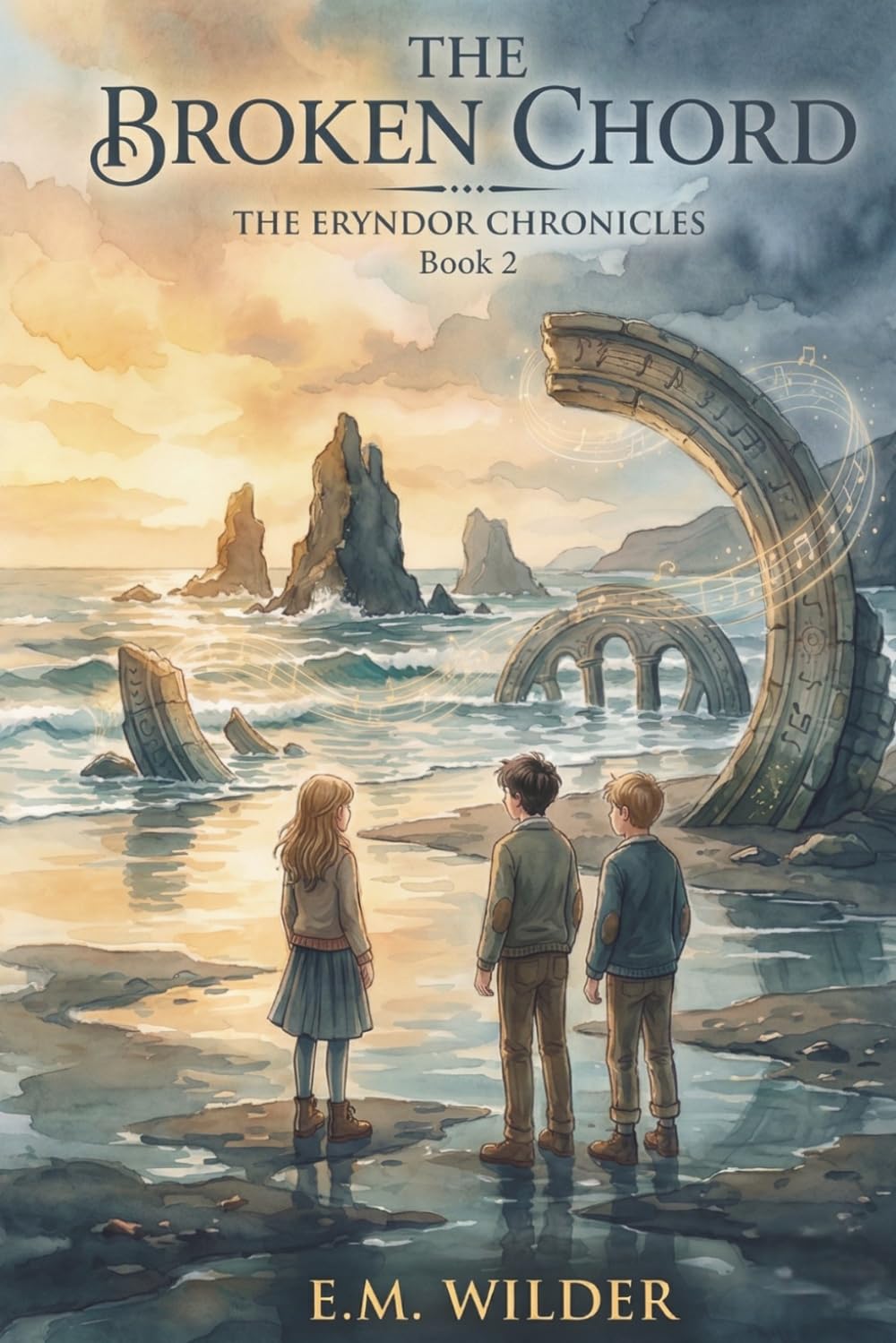 The Broken Chord: A Middle Grade Fantasy Adventure for Kids Ages 8-12 (The Eryndor Chronicles)