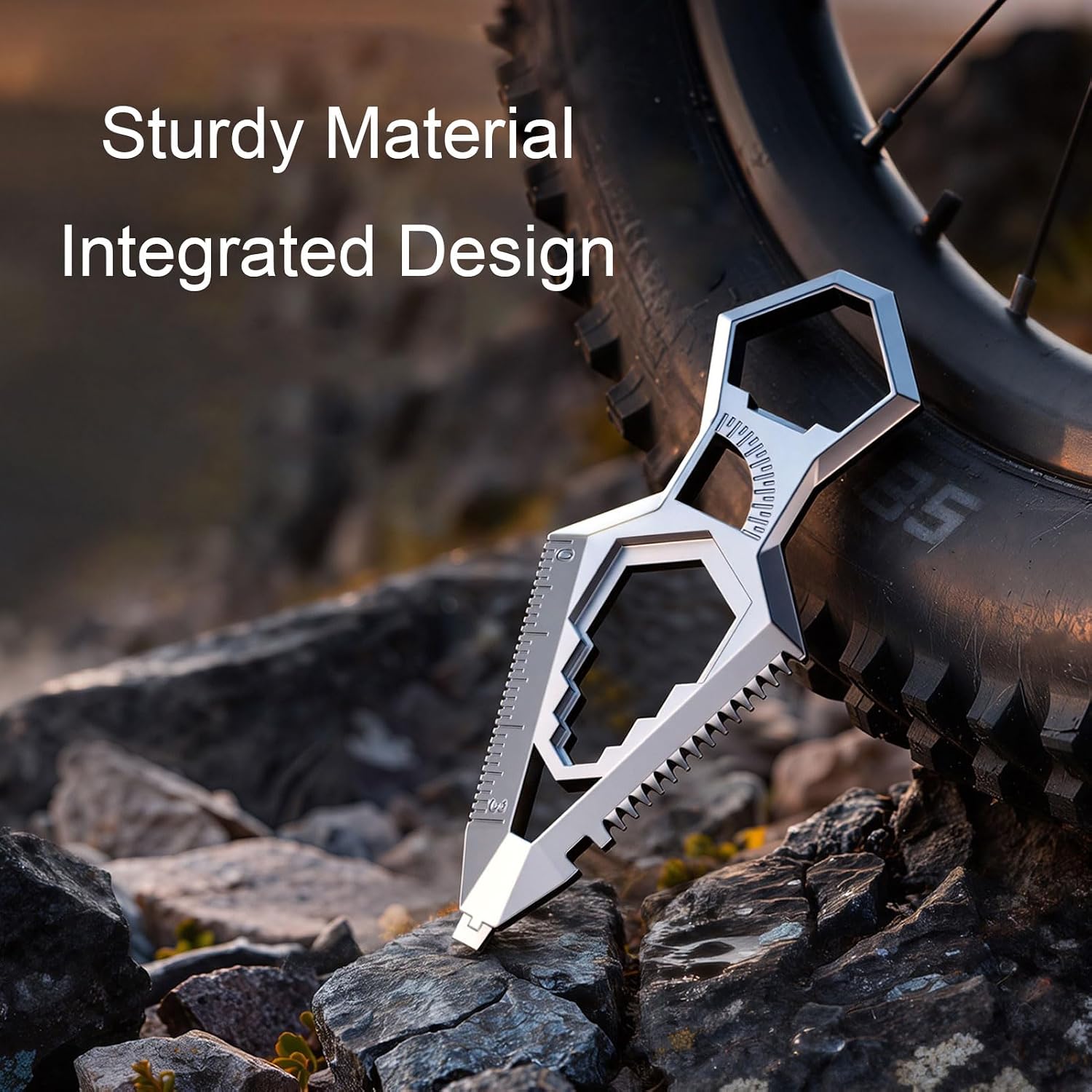 VINGVO Pocket Multitool for Camping, Hiking, 15 in 1 image 2