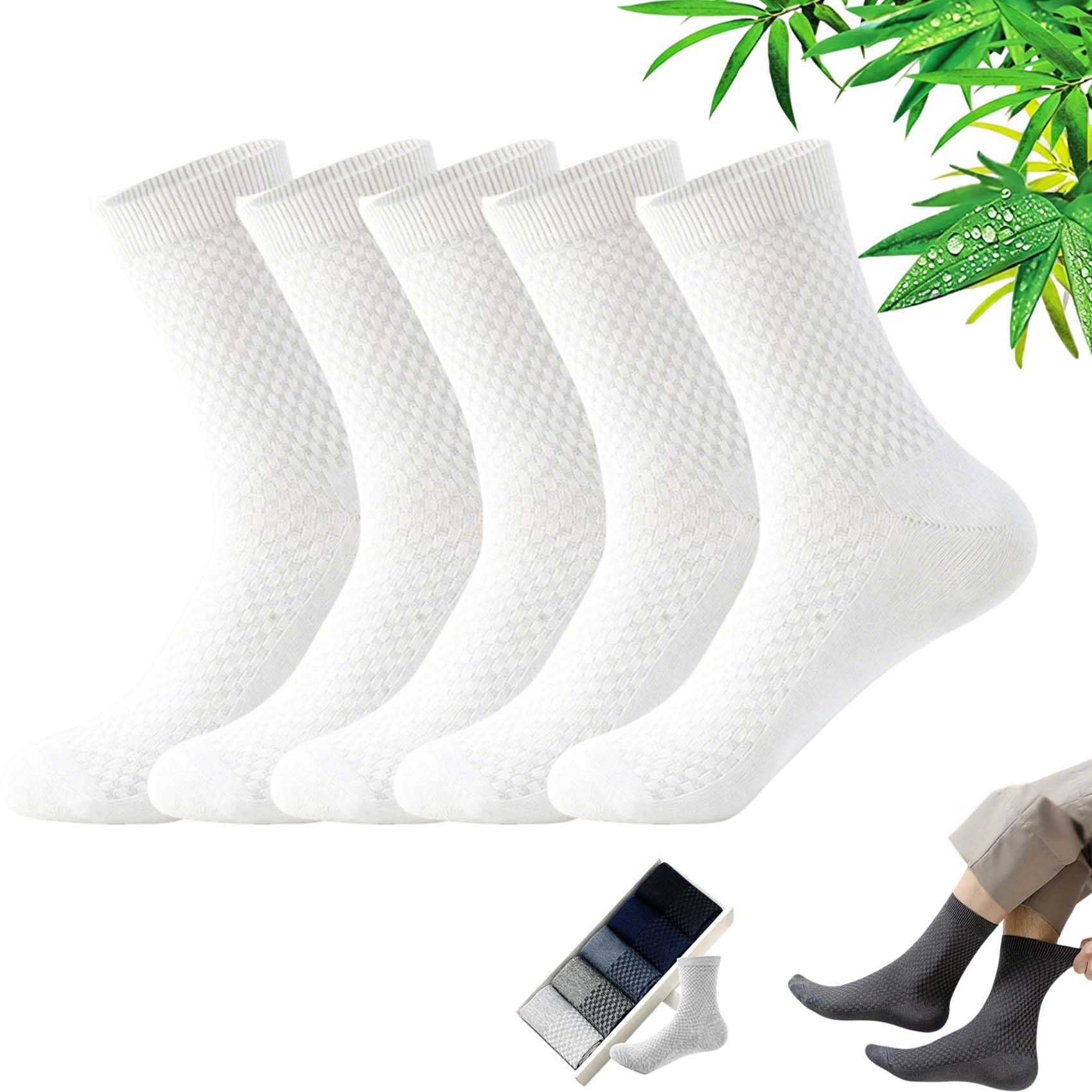 Leyof Chaussettes Alessio Mi-Hautes En Fibre De Bambou, Alessio Chaussettes, Atmungsaktiv Und Feuchtigkeitsableitend, Unisex, Geeignet füR Den Alltag