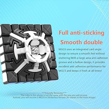 Amazon.com: CuberShop YJ MGC 6x6 Magnetic Stickerless Speed