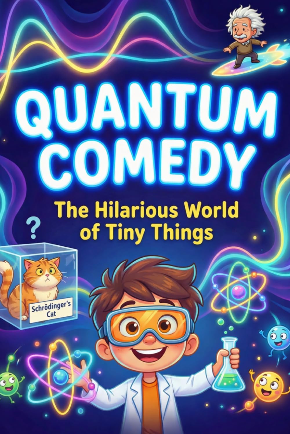 Quantum Comedy: The Hilarious World of Tiny Things: A Fun and Easy Introduction to Quantum Physics for Curious Kids
