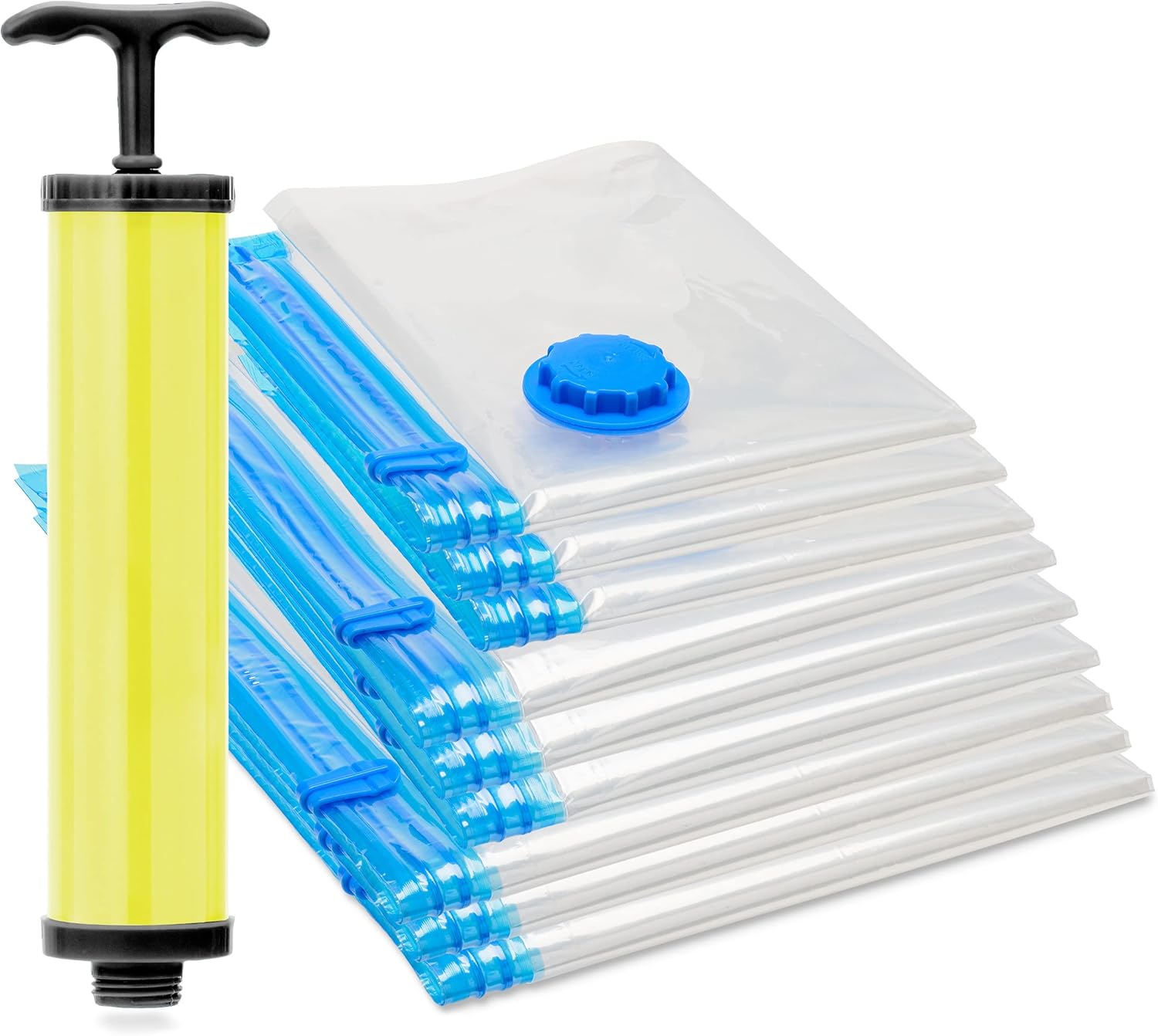 Buste Sottovuoto Per Indumenti Sacchetto Sottovuoto Per Vestiti Abiti Piumoni Sacco Salvaspazio 70x100 Buste Sottovuoto Per Vestiti - Foto 5