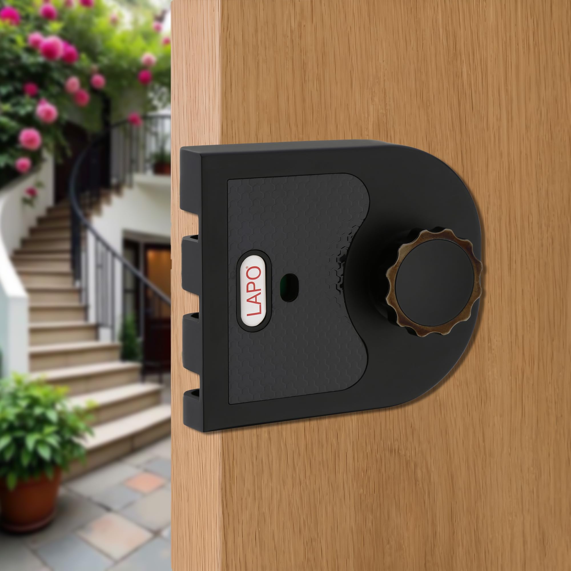 LAPO Rim Lock, Applicable to Main & Safety Doors, TwinPin Extreme Dead Bolt Lock, Suitable for Single, Sliding & Gate Doors, Black Finish, 3 Keys, Reversible Knob, 3 Years Warranty — Amazon image 14