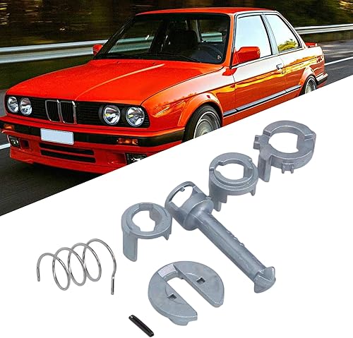 Miniatura 7 de Reemplazo del kit de reparación del cilindro de la cerradura de puerta para E46 323i 325i 328i 330i M3