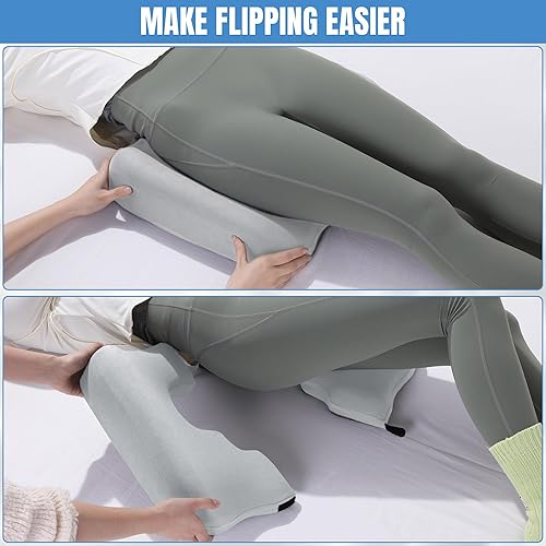 Miniatura 3 de HOMBYS Cojines de Espuma Viscoelástica para Llagas de Cama para Glúteos, Almohada de Alivio de Presión de Escaras para Dormir y Sentarse, Cojín