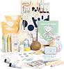 Pottd Deluxe Edition Air Dry Clay at-Home Pottery Kit for Beginners Including Tools, Paints, Brushes, Varnish Seal, Instruction and Inspo Guide, Paint Pens, Pottery Stamps