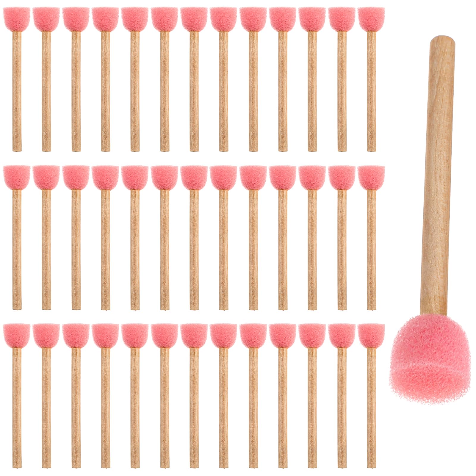 Pinceles de espuma para pintar en talleres escolares y proyectos creativos en casa Set de 40