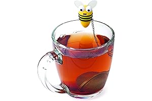 Joie Bumble Bee Tea Infuser, 18/8 Stainless Steel Yellow