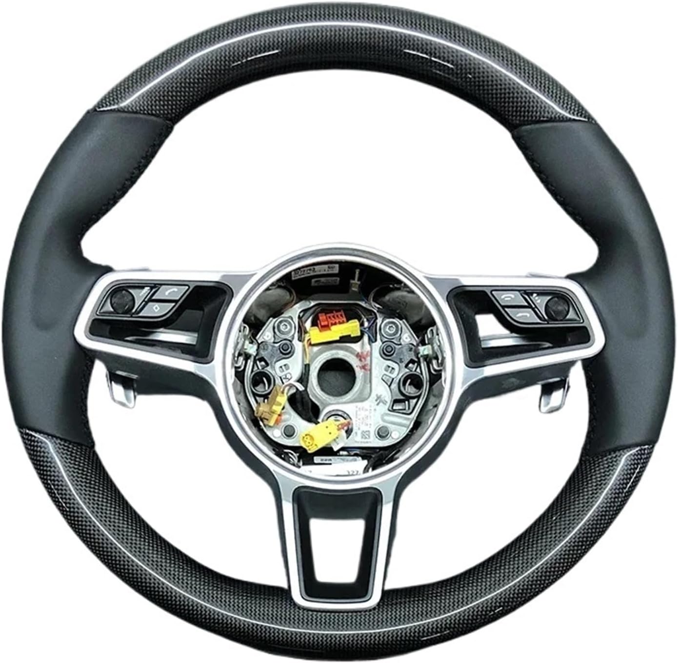 Carbon Steering Wheel Compatible With Porsche Mancan Cayenne Panamera Car Accessories Steering Wheel(Same as foto)