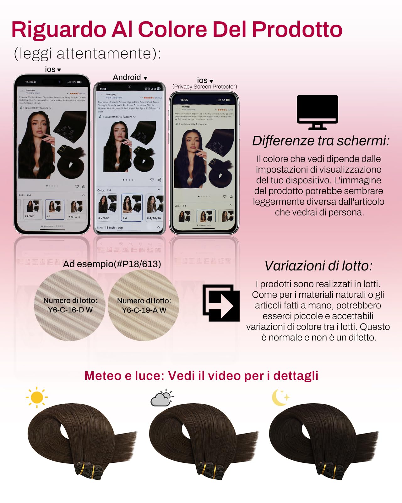 Moresoo Clip in Extensions Echthaar 40 cm 135 g Nahtlos Seidig Dick 7 Stück | Remy Echthaar,Dunkelbraune Farbe,Seidig Glatte Struktur,Natürlicher Übergang,Mehr Volumen Für Das Haar