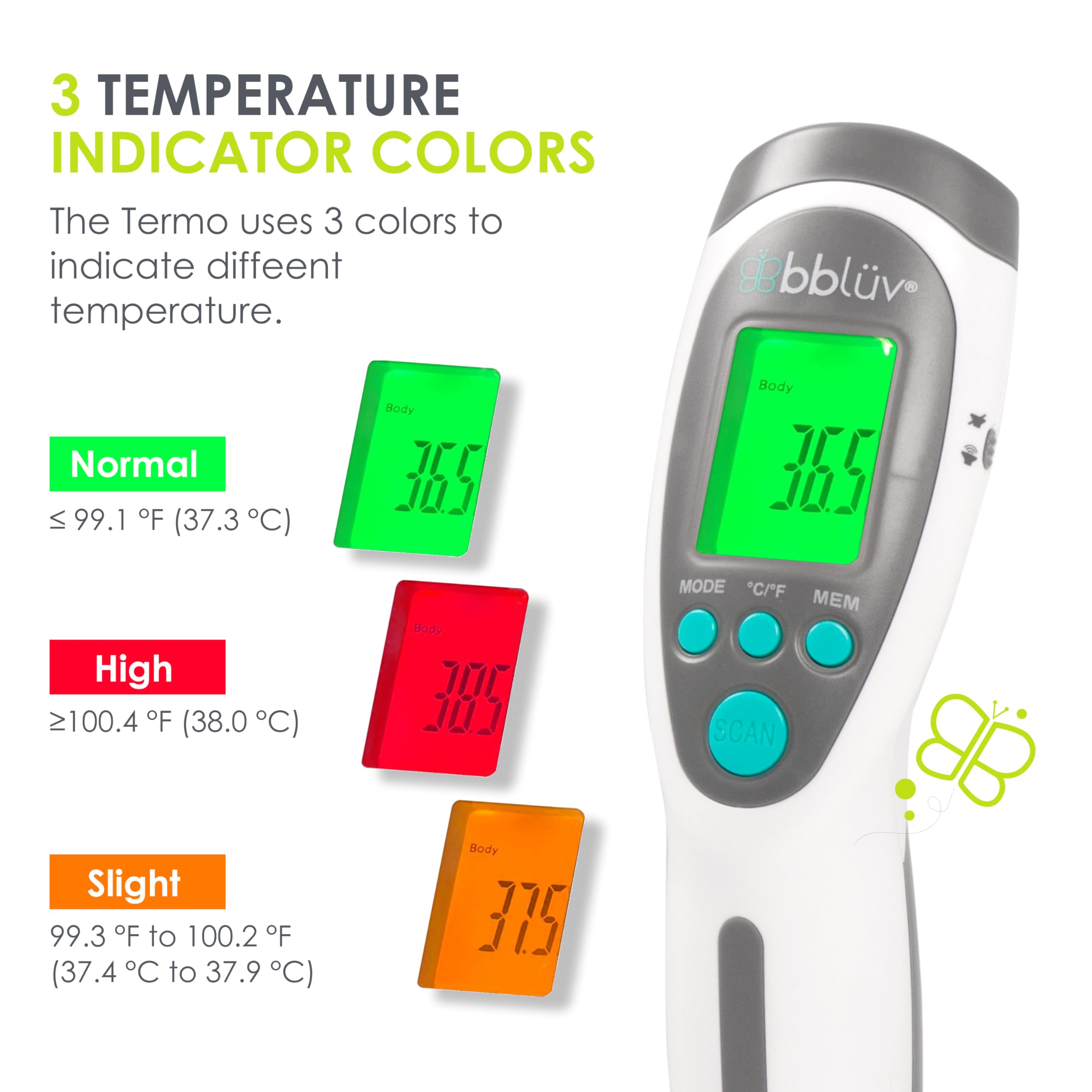 Amazon.com: bblüv - Termö - Infrared Digital Thermometer