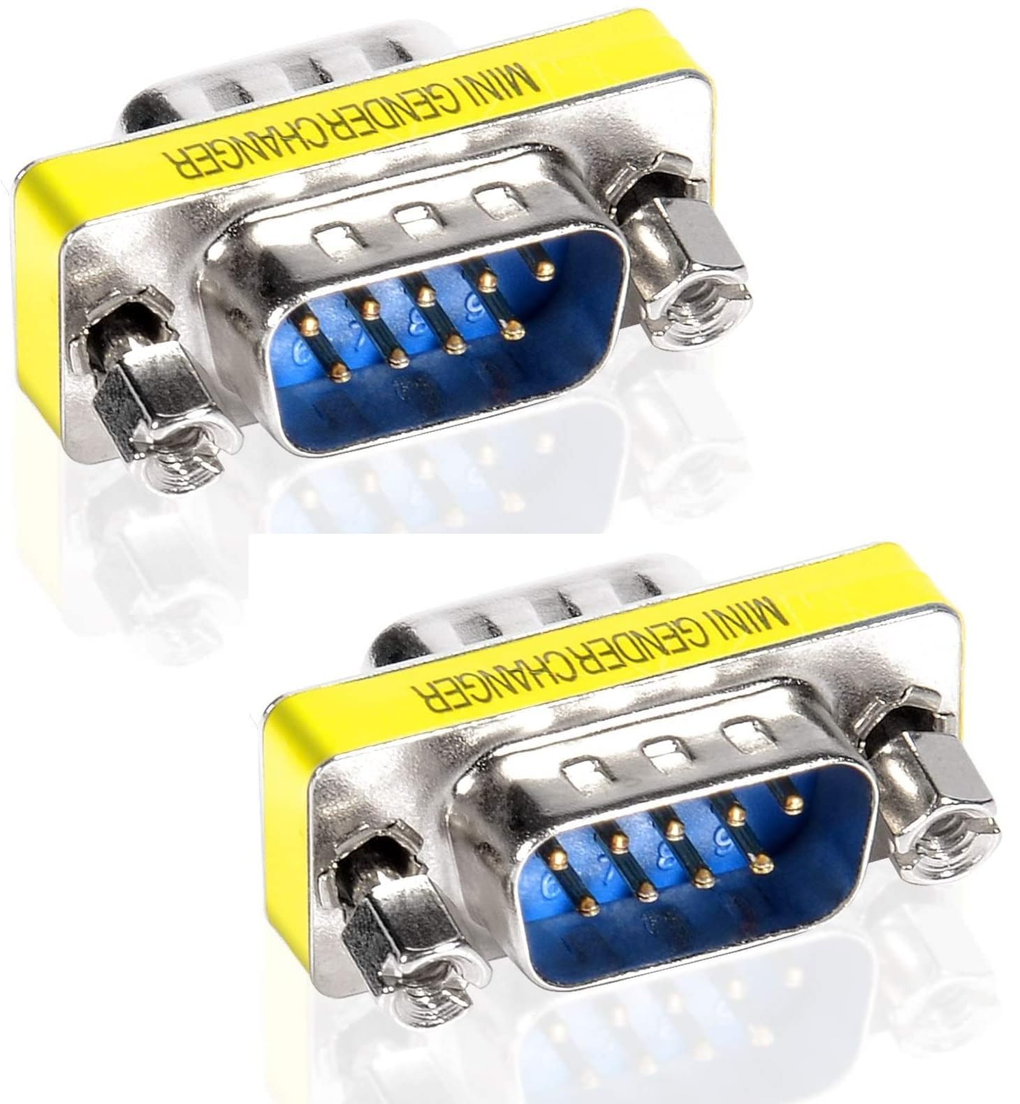 H-its Kabel : ( 2 Piece DB9 Male to DB9 Male Slimline Adapter Gender Changer Coupler - DB 9 Mini Adapter Male to Male Coupler Joiner RS-232/9 Pin RS232 Adaptor (B09X57PBM8) Amazon Price History, Amazon Price Tracker
