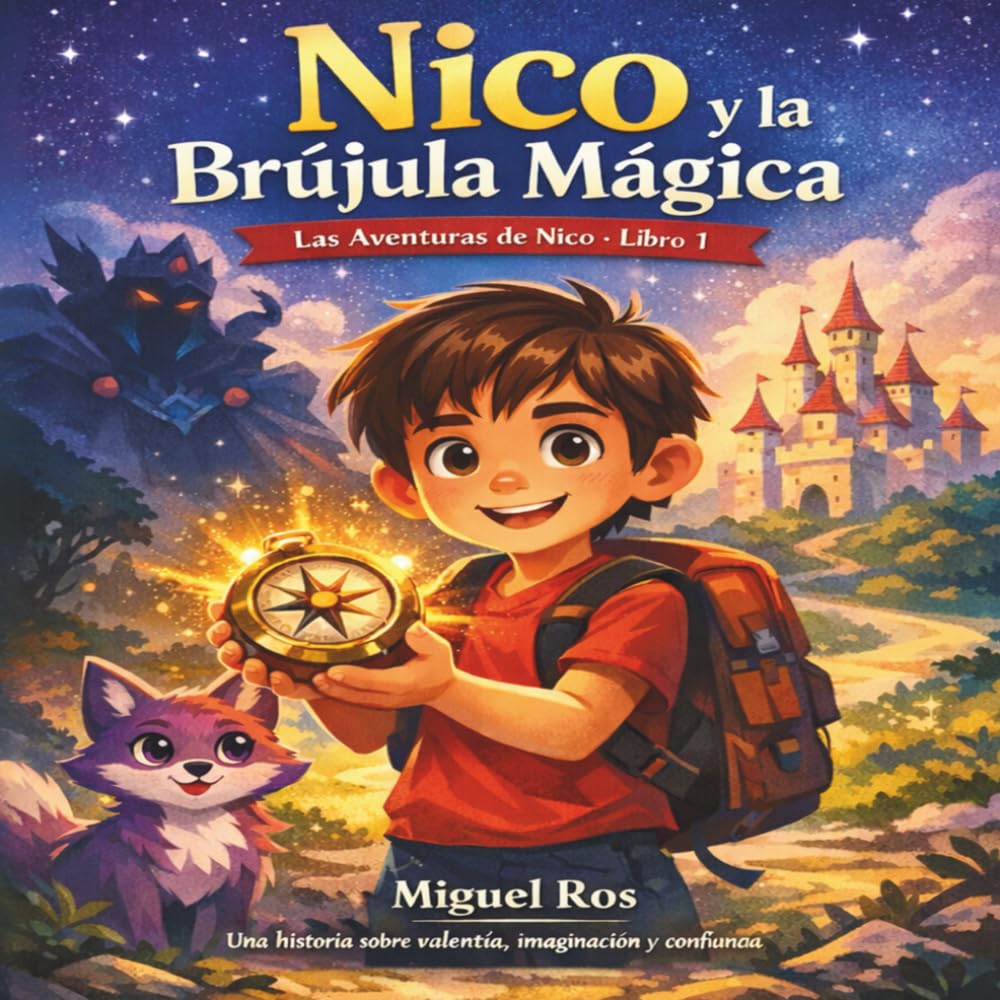 Nico y la Brújula Mágica: Un viaje de valentía, amistad y descubrimiento interior