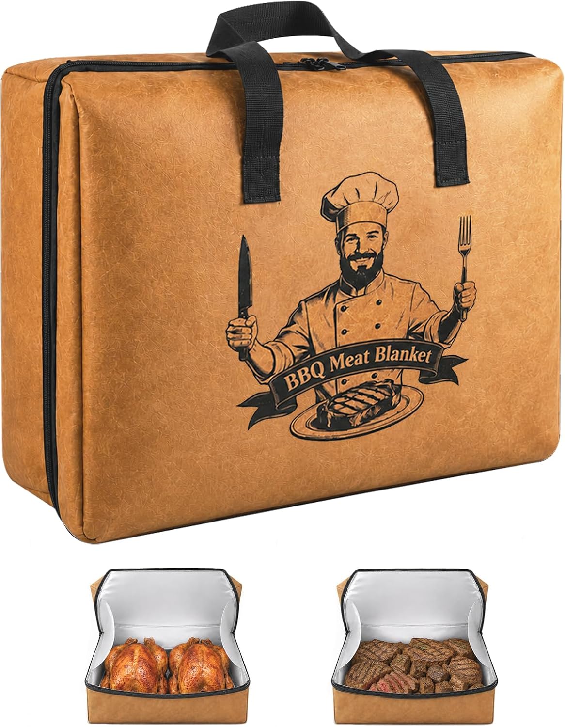 BBQ Blanket for Resting Meat, Insulated Smoker Meat Resting Bag