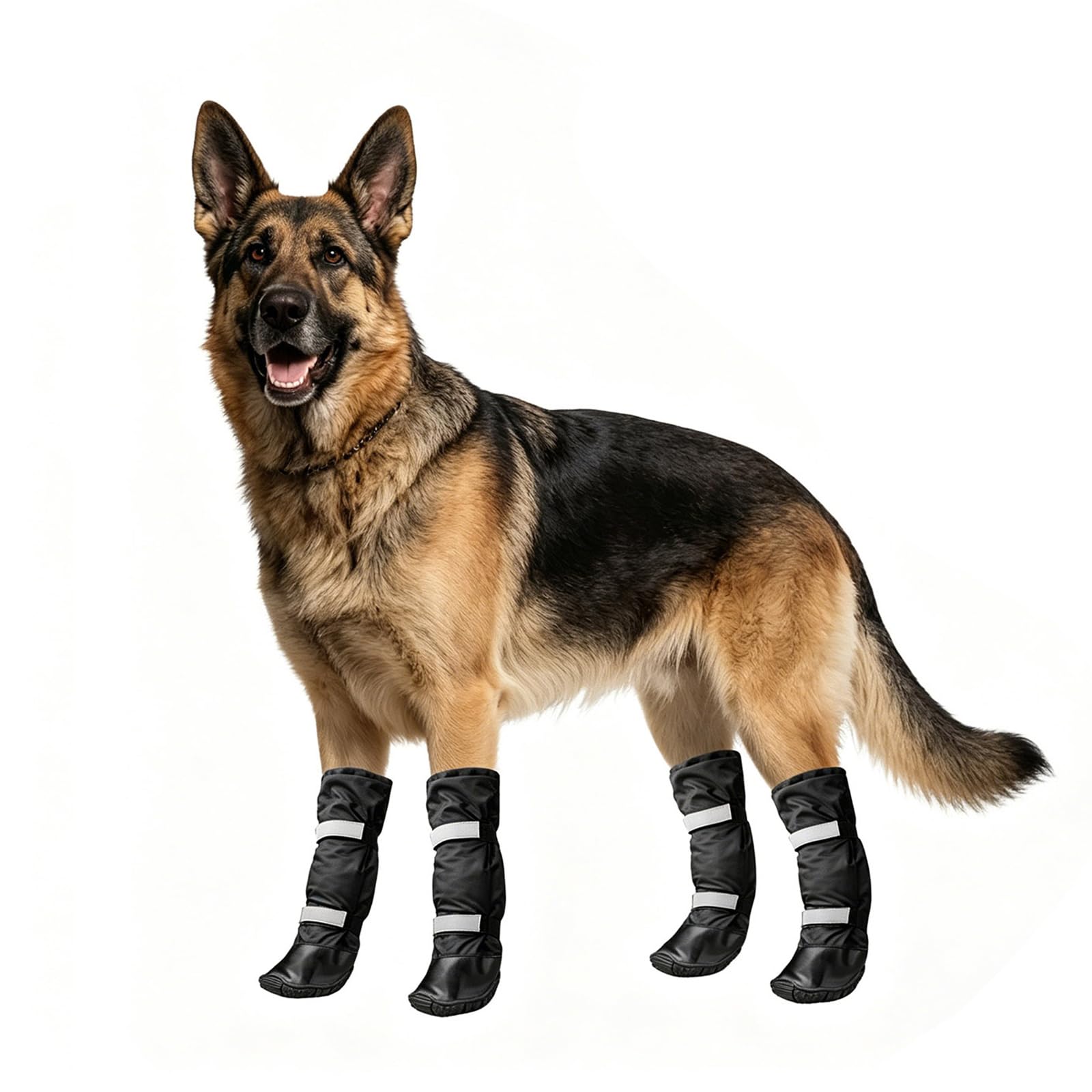 NAMSAN Winter Dog Boots for Large Dogs