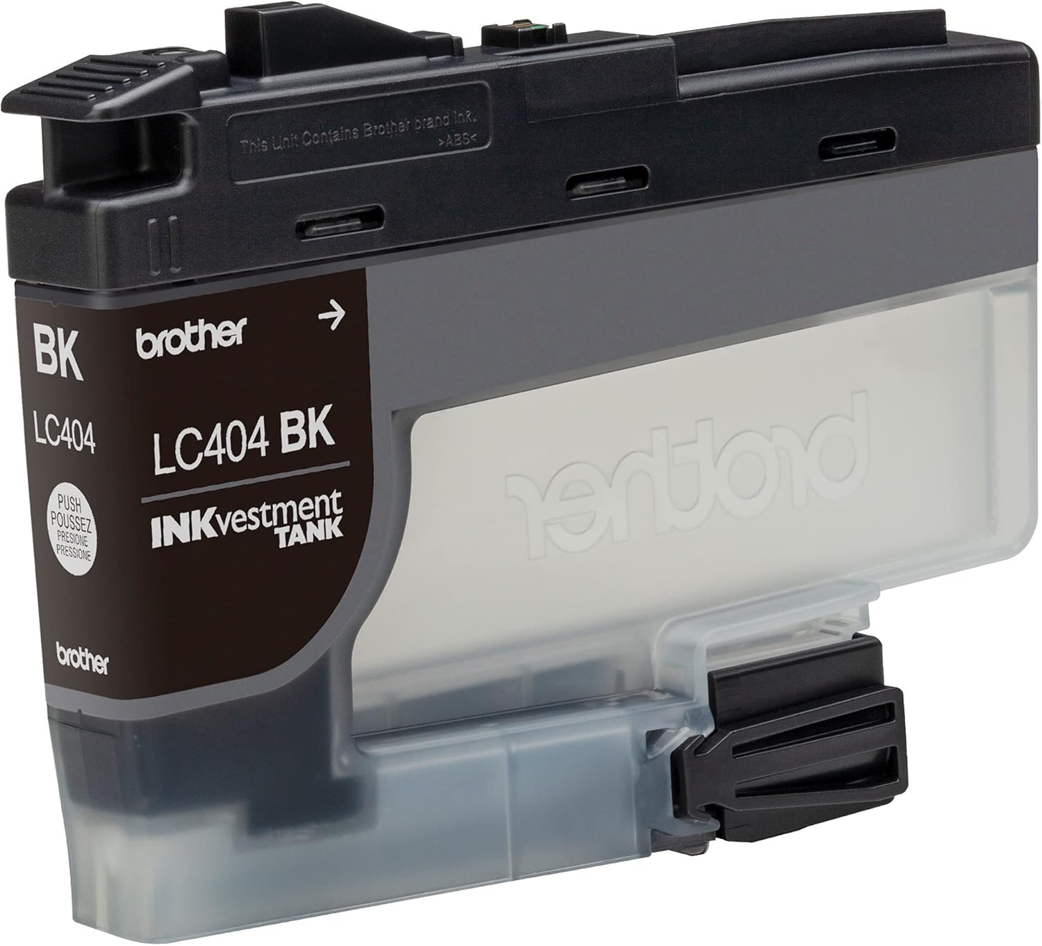 Brother Genuine LC404BKYield Black INKvestment Tank Ink Cartridge Page Yield -750,(Pack of 2)