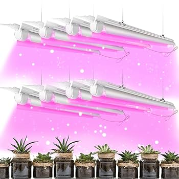 Amazon.com : VShape 8 Pack LED Grow Light 2FT, Upgrade 192W