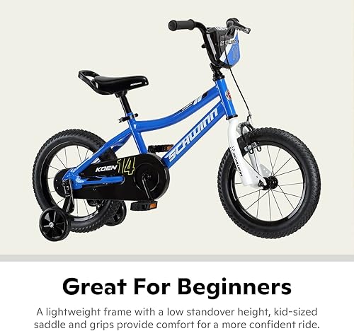 Miniatura 10 de Schwinn Koen & Elm - Bicicleta infantil, ruedas de 12 a 18 pulgadas, ruedas de entrenamiento incluidas, niños y niñas de 2 a 9 años